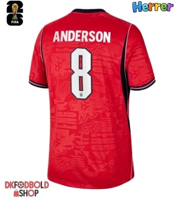 England Elliot Anderson #8 Udebanetrøje VM 2026 Kort ærmer